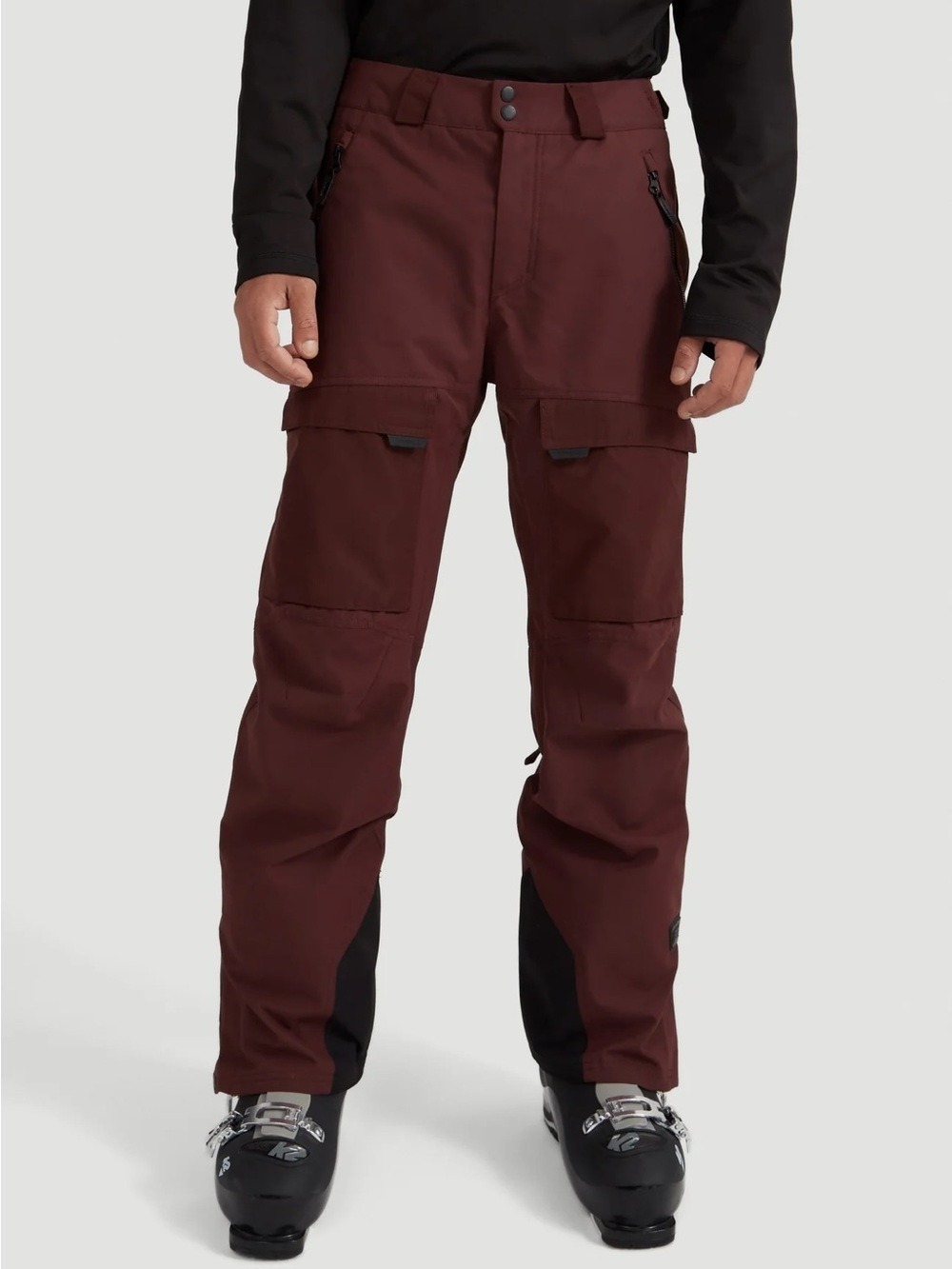 O’NEILL UTILITY SNOW PANTS Bitter Chocolate Maroonish Size XL NWT